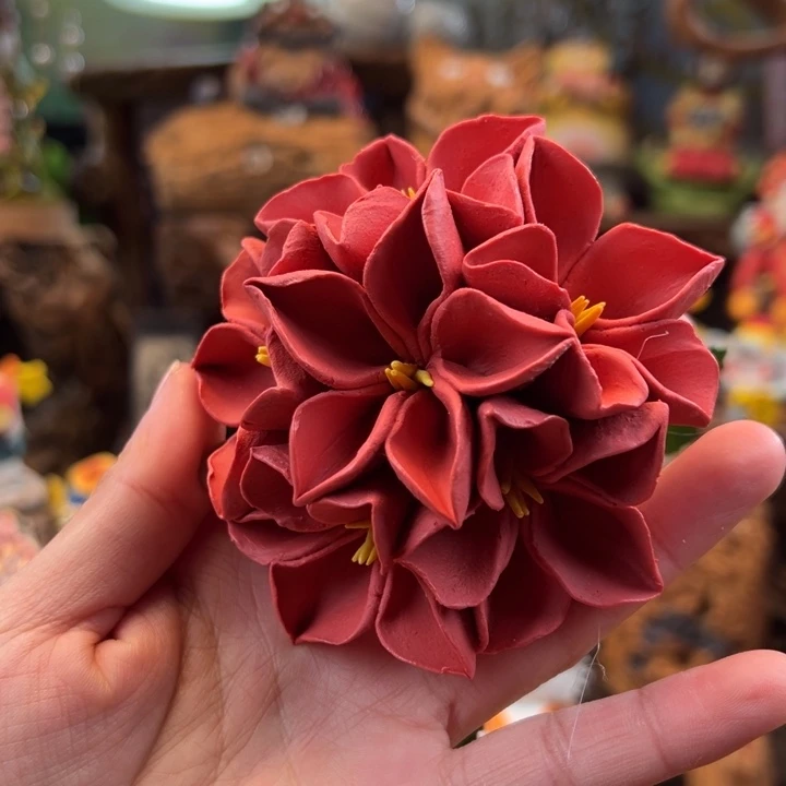 陶摆件小镇青花每日有新品