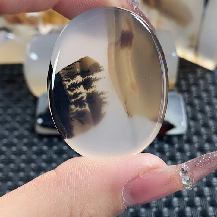 蜜***糖玛瑙/玉髓未镶嵌颈饰