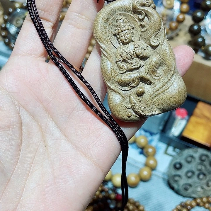 金丝楠金丝楠木小叶桢楠老陈料观音牌