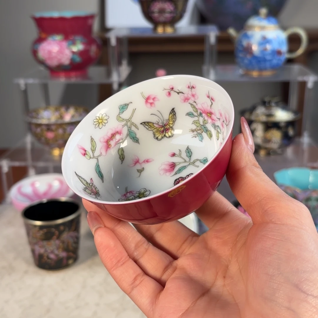 纯手工手绘 高端茶器