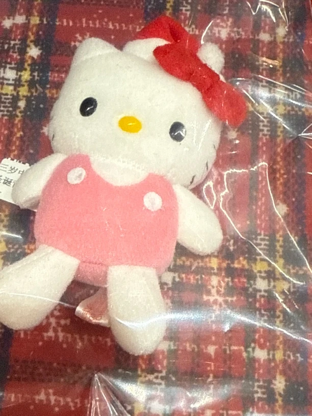 鱼尾专拍圣诞kitty挂件