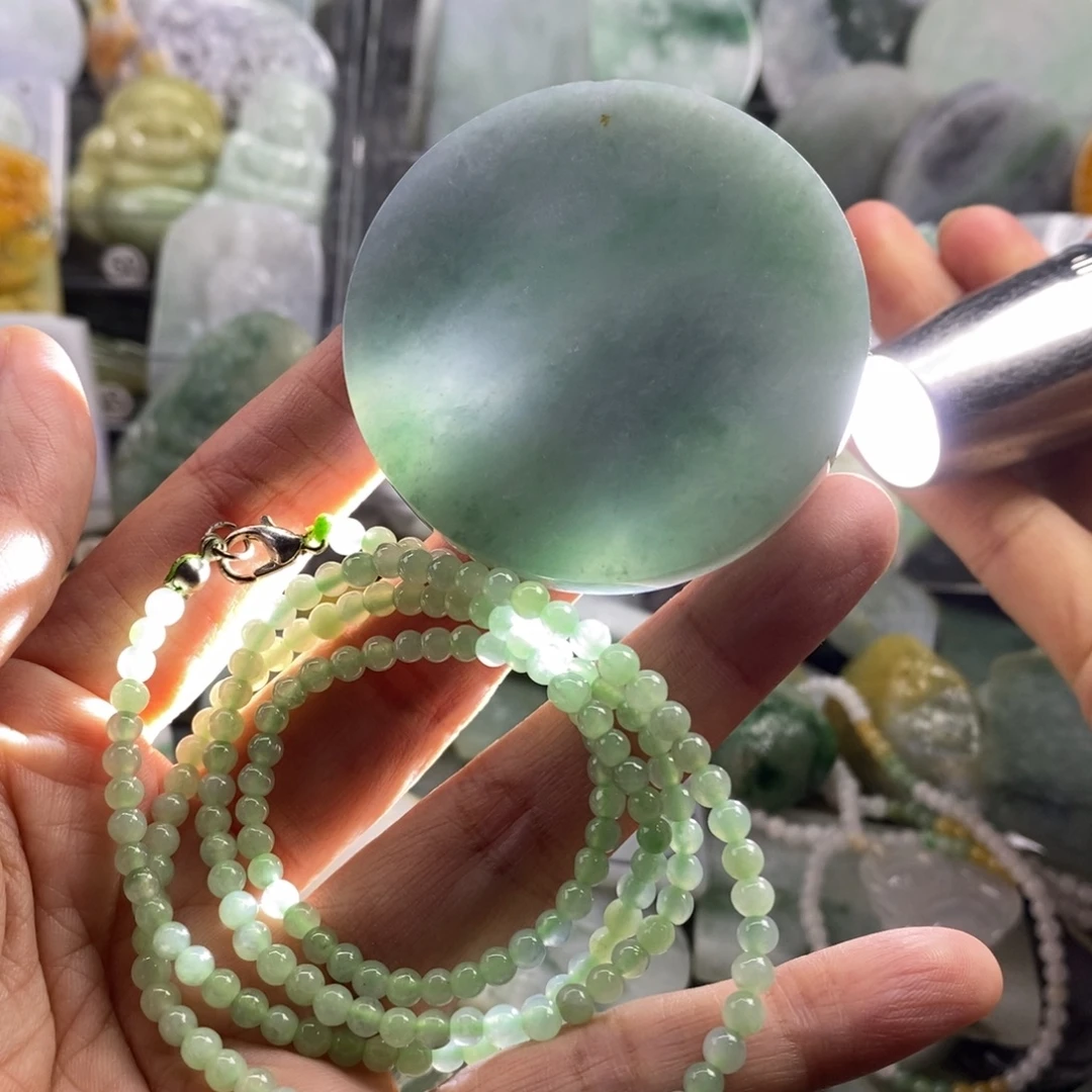 定制翡翠未镶嵌天然翡翠A货