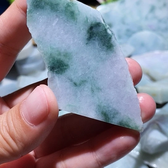 翡翠散珠边角料15