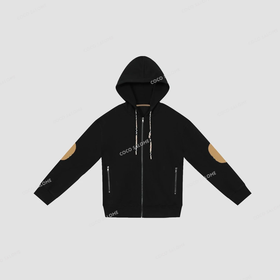 【明星同款】[时尚风向]450g加绒羊毛+蚕丝连帽外套WTW51122539Y