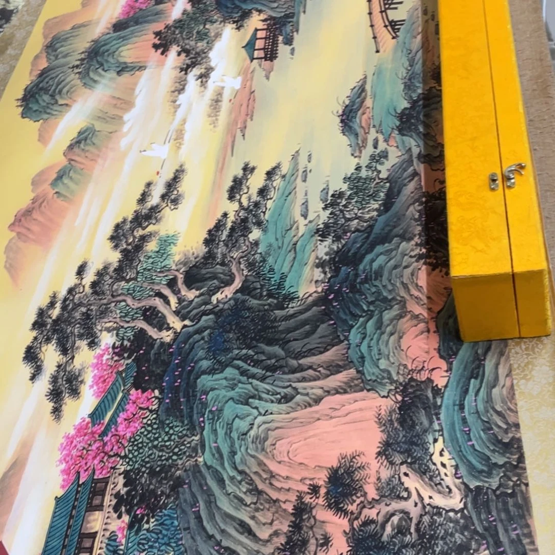 国画老师手笔手绘作品n
