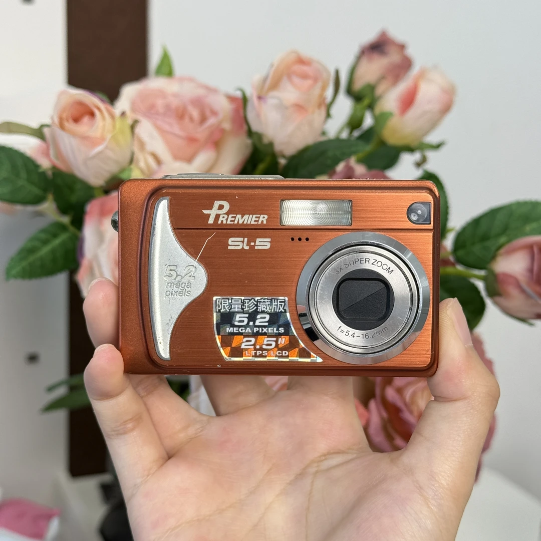 9新  【直播间特价】拍得立SL5 520w像素3倍光变 复古便携CCD