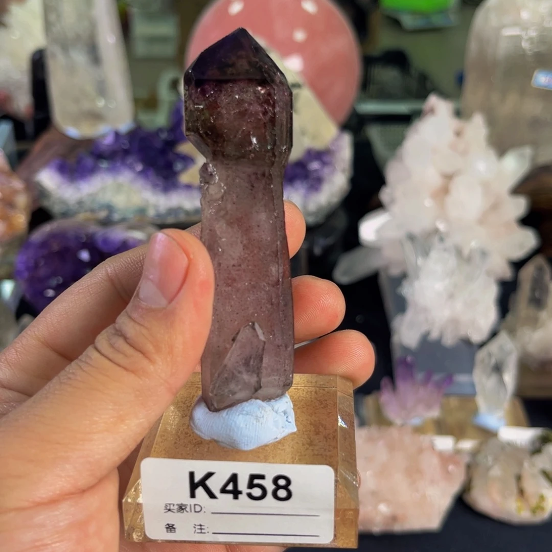 水晶天然水晶家居摆件未镶嵌藕*子