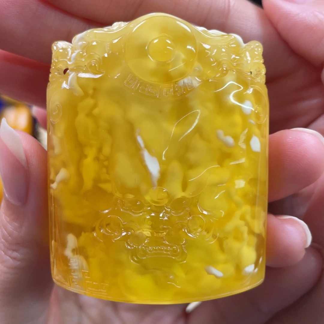 琥珀未镶嵌裸石琥珀蜜蜡