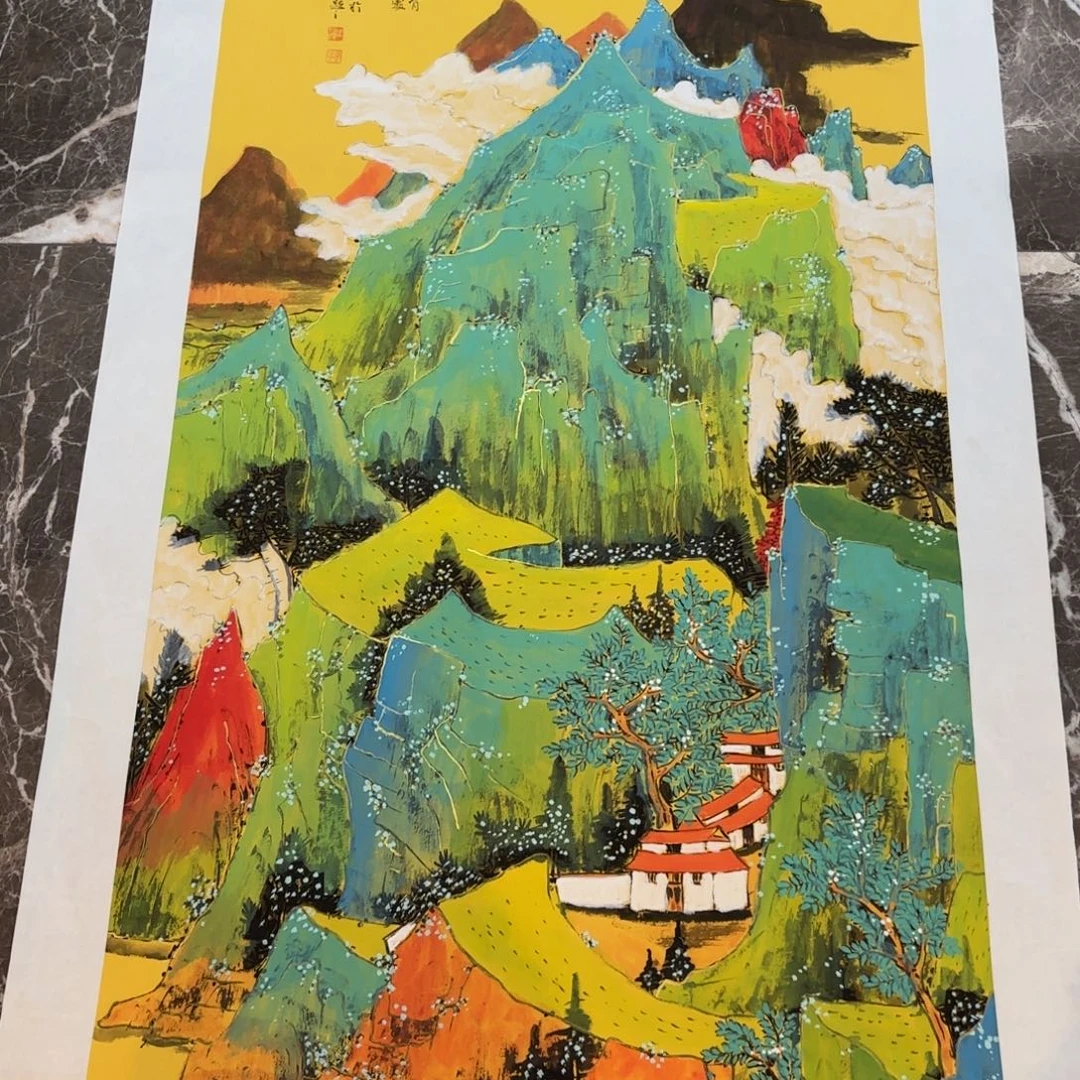 横款精品书画作品
