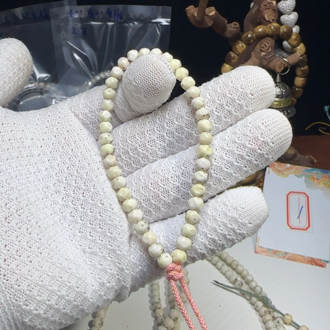 手串星月菩提5.5方糖头粉