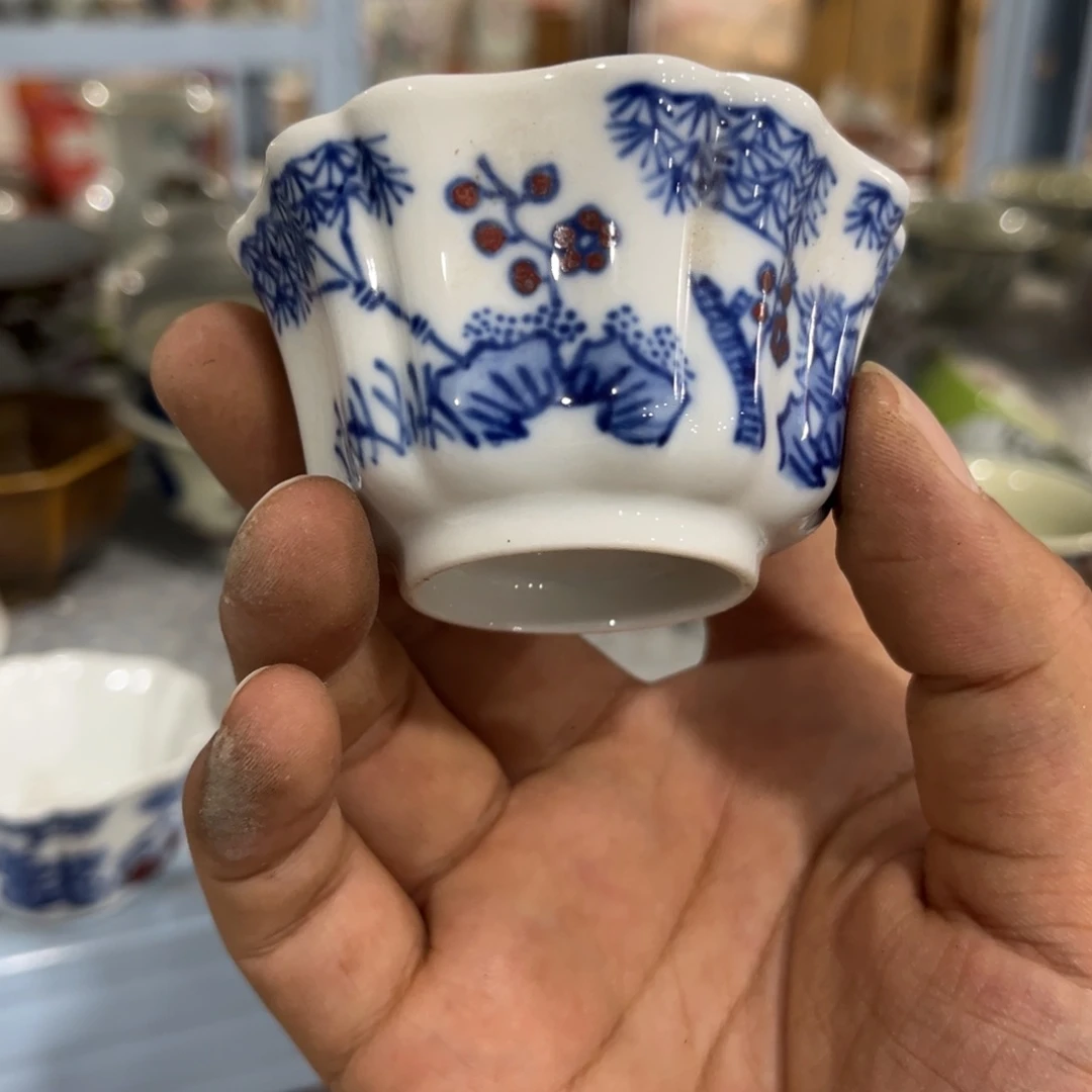 摆件摆件手绘瓷器全部处理了