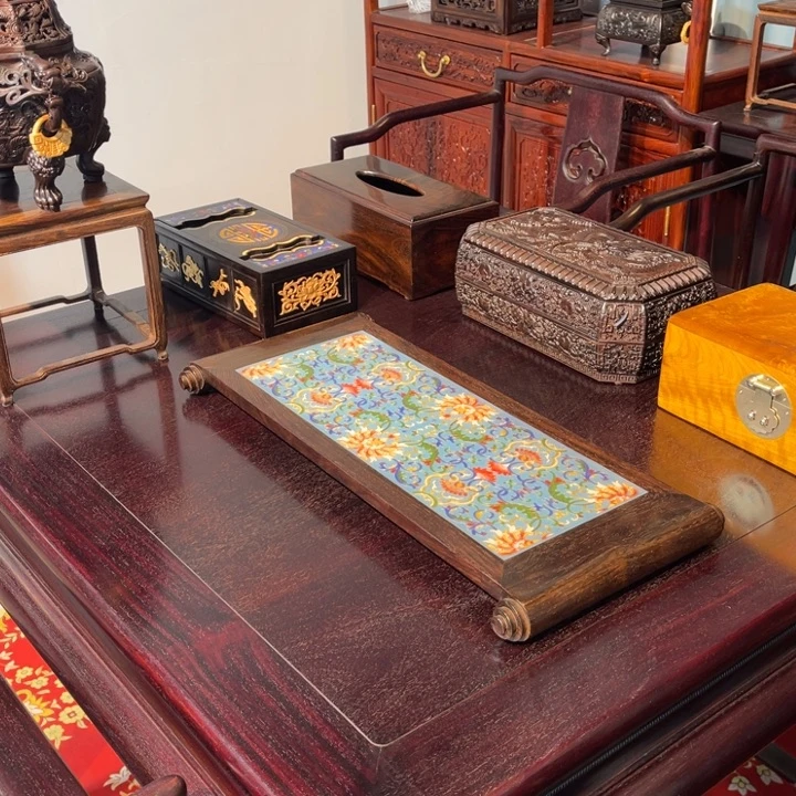 紫檀木类成套家具