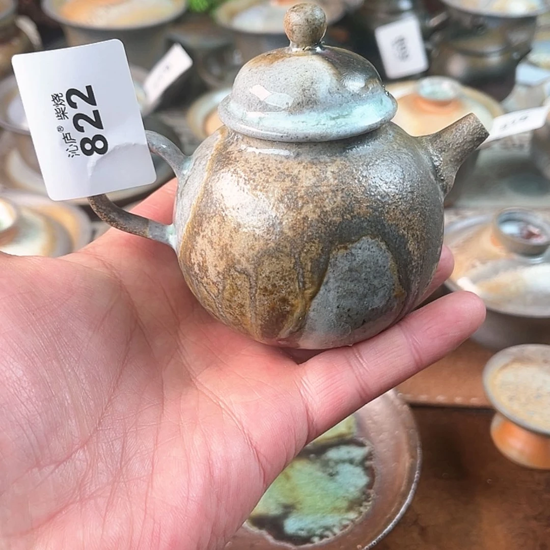 【闪购商品】沁庐柴窑古法柴烧手工茶具