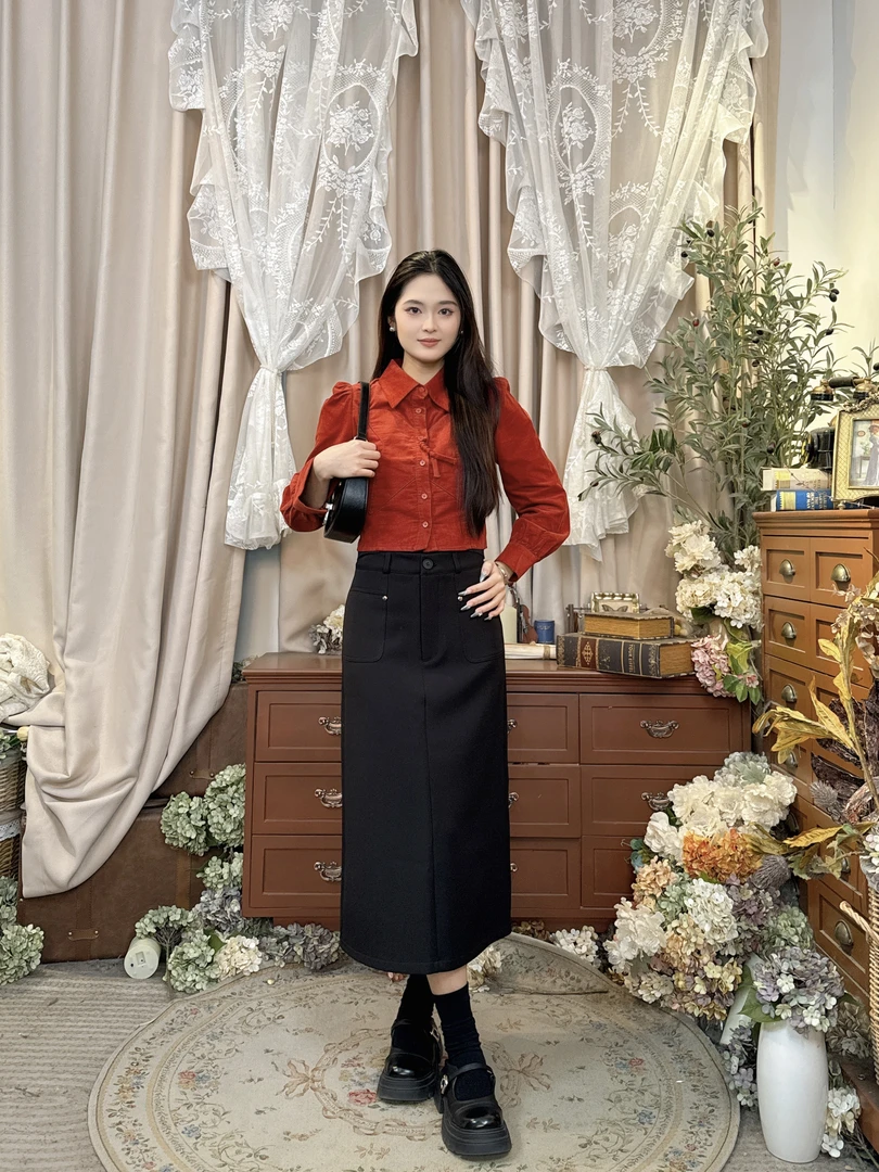 然彩RACI秋冬气质新款百搭上衣(DA3284+AG4316