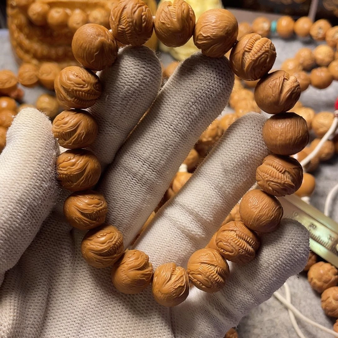 云蝉猴头，毒液1手串