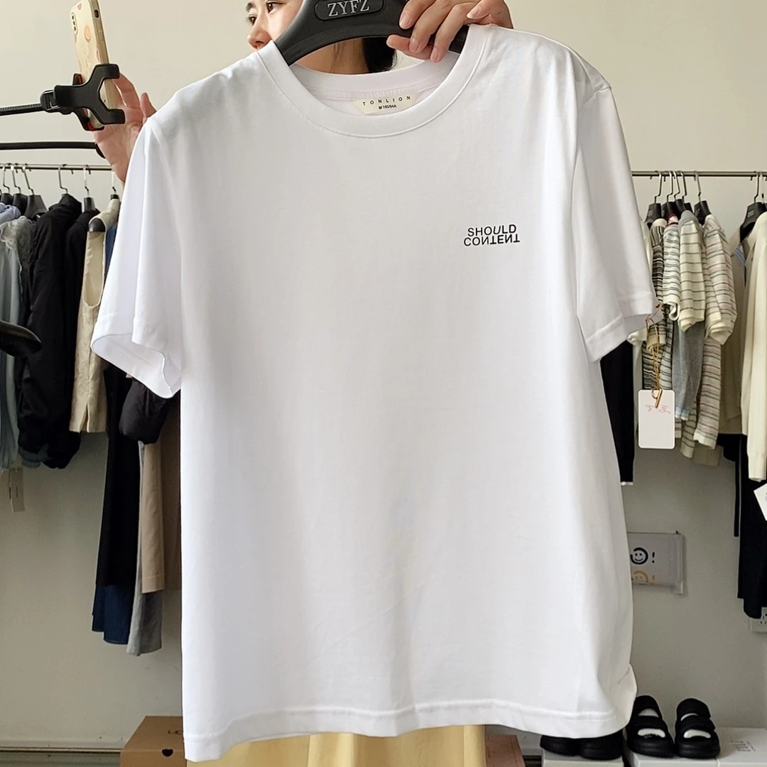 白色半袖L码白色半袖