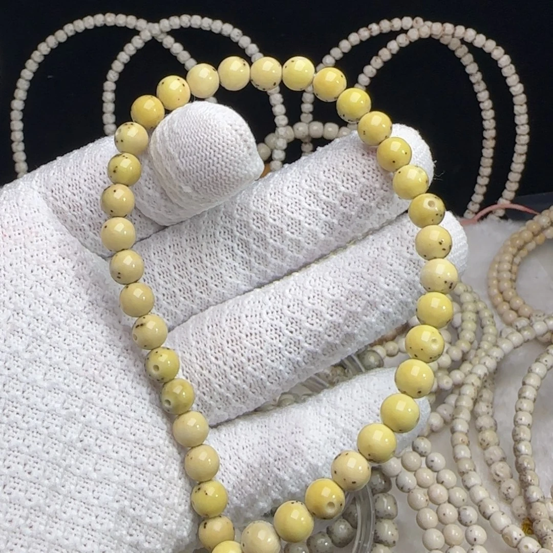 手串星月菩提7圆玉化32大留白108