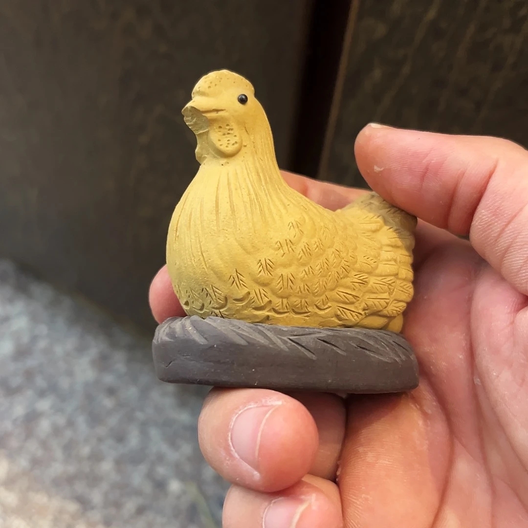 茶杯紫砂高端紫砂雕塑微瑕