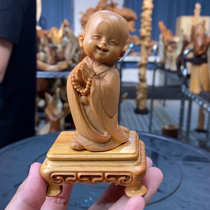 柏木（崖柏）手把件