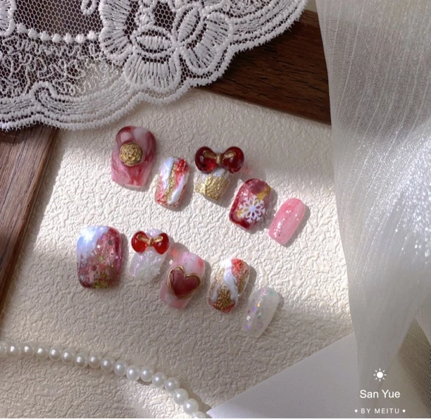 甜甜丨超显白甜美感ins风小短甲