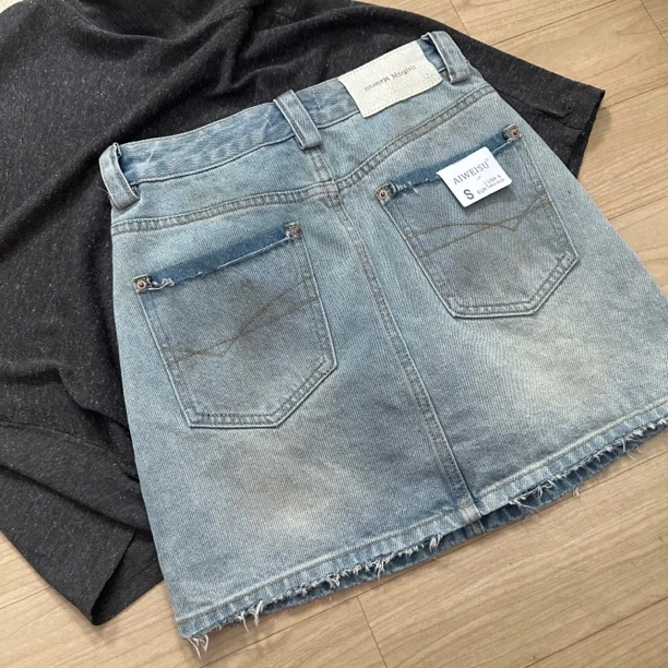 脏脏裙 【老熊】25春夏 轻复古感牛仔短裙 1361