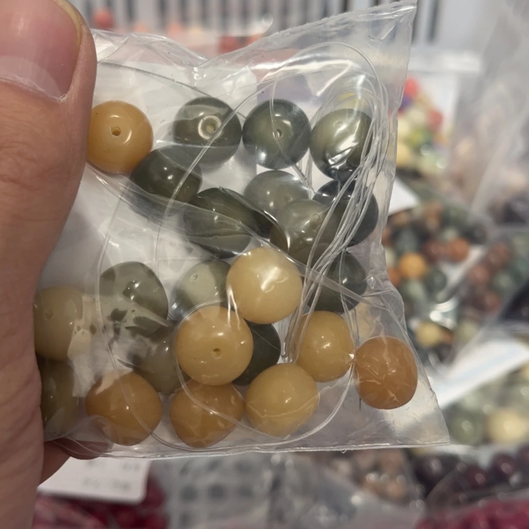 【闪购商品】白玉菩提吊坠z13/40颗锅底玉化