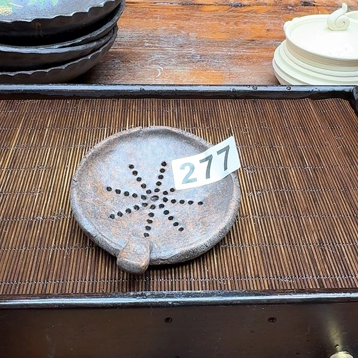 纯手工制作粗陶茶具