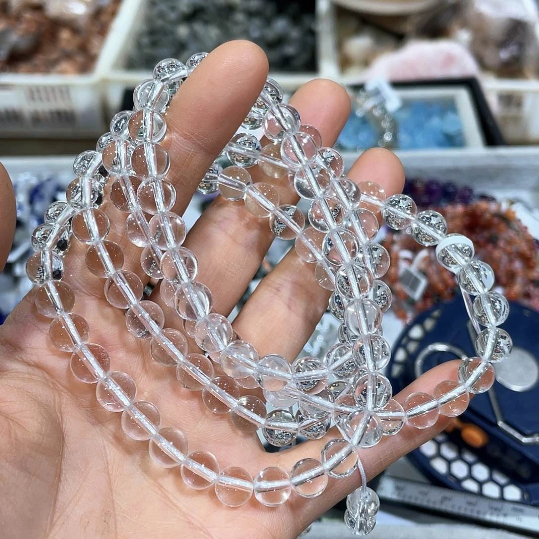 水晶手串8m m未镶嵌b 9397