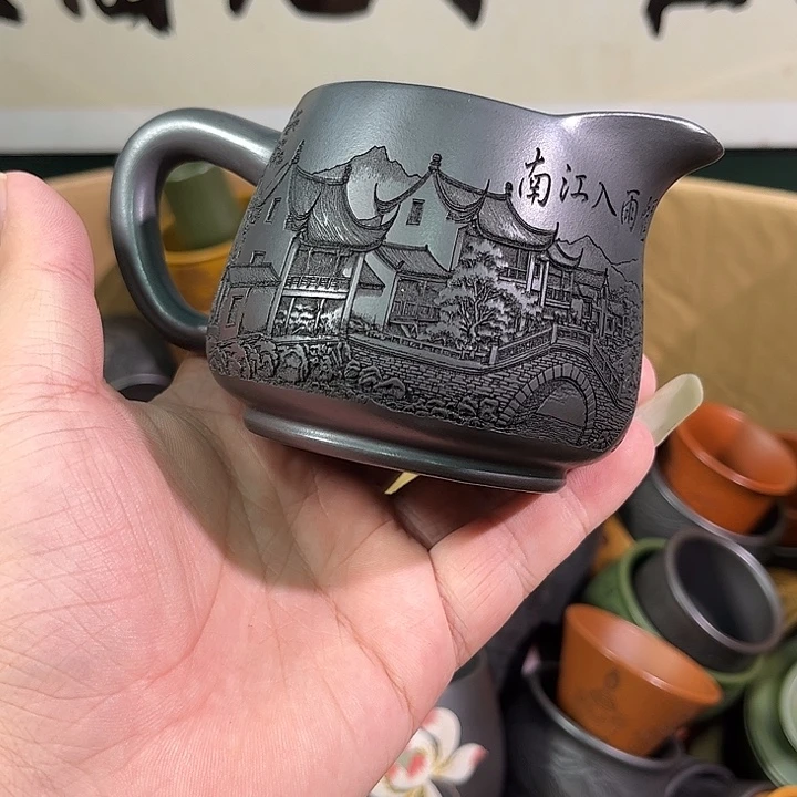 茶杯紫砂全手工紫砂主人杯