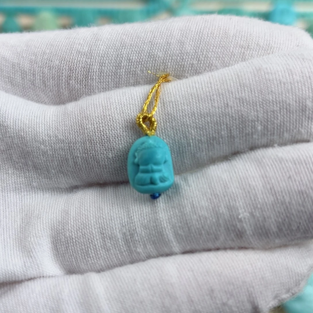 未镶嵌绿松石吊坠