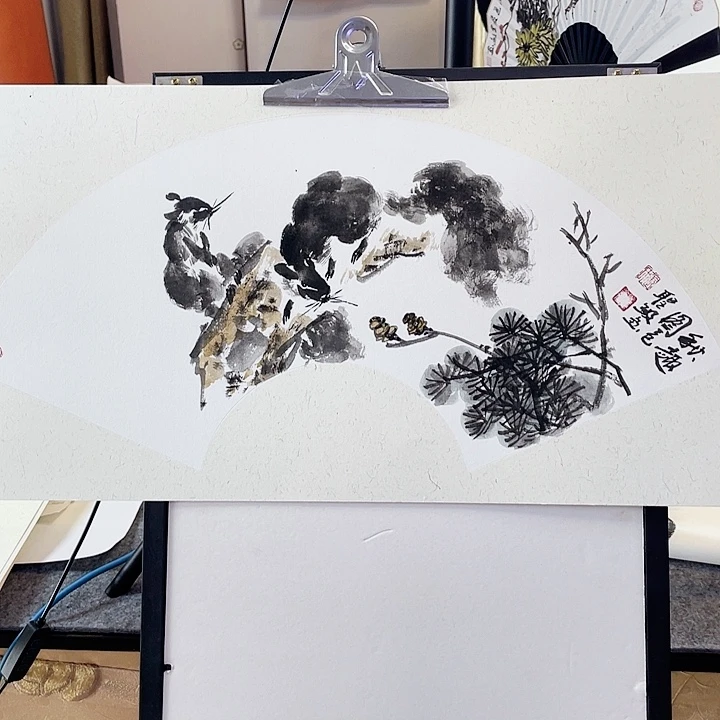 国画张圣敏先生纯手绘作品