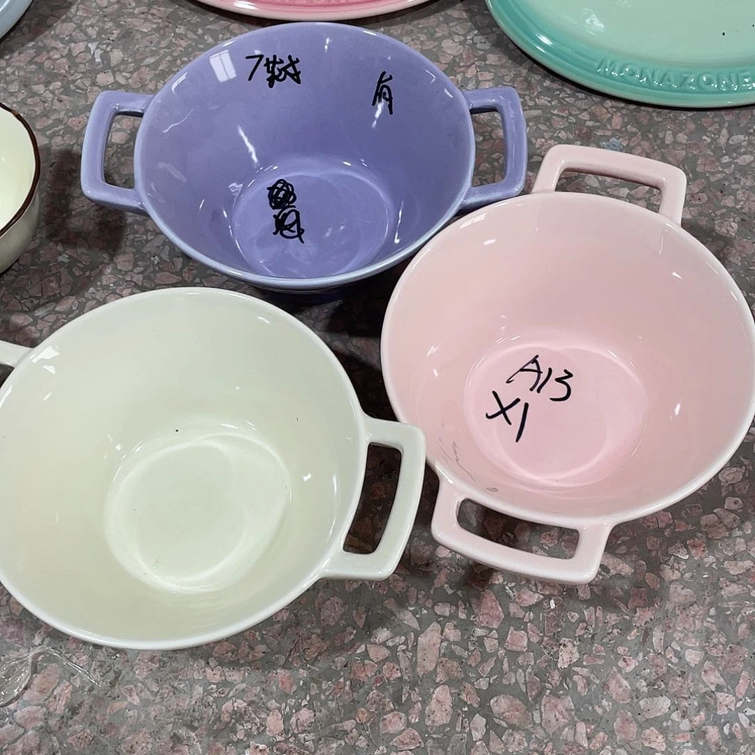 瓷片微瑕陶瓷餐具套装13