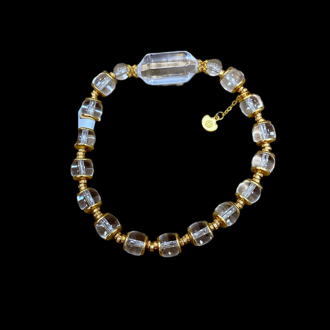 8050-白水晶手串孤品