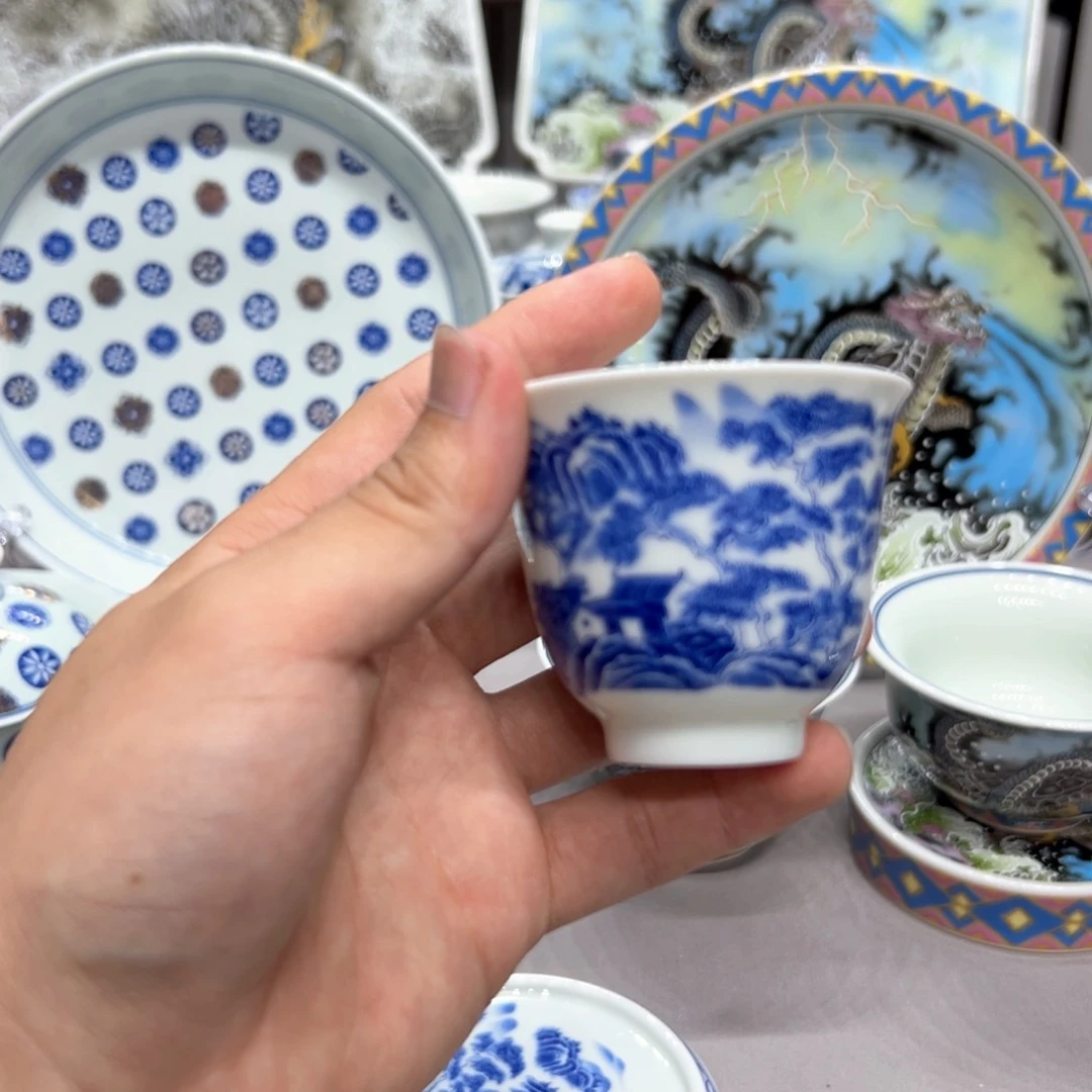 摆件景德镇高端瓷器茶具