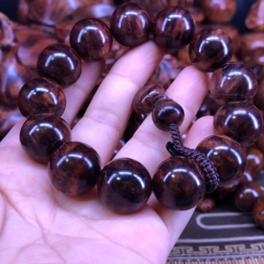 大***牛手串/手链黄花梨/降香黄檀