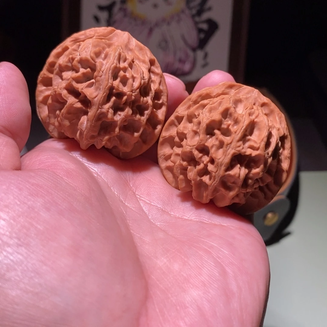 吊坠文玩核桃全品44苹果园9046