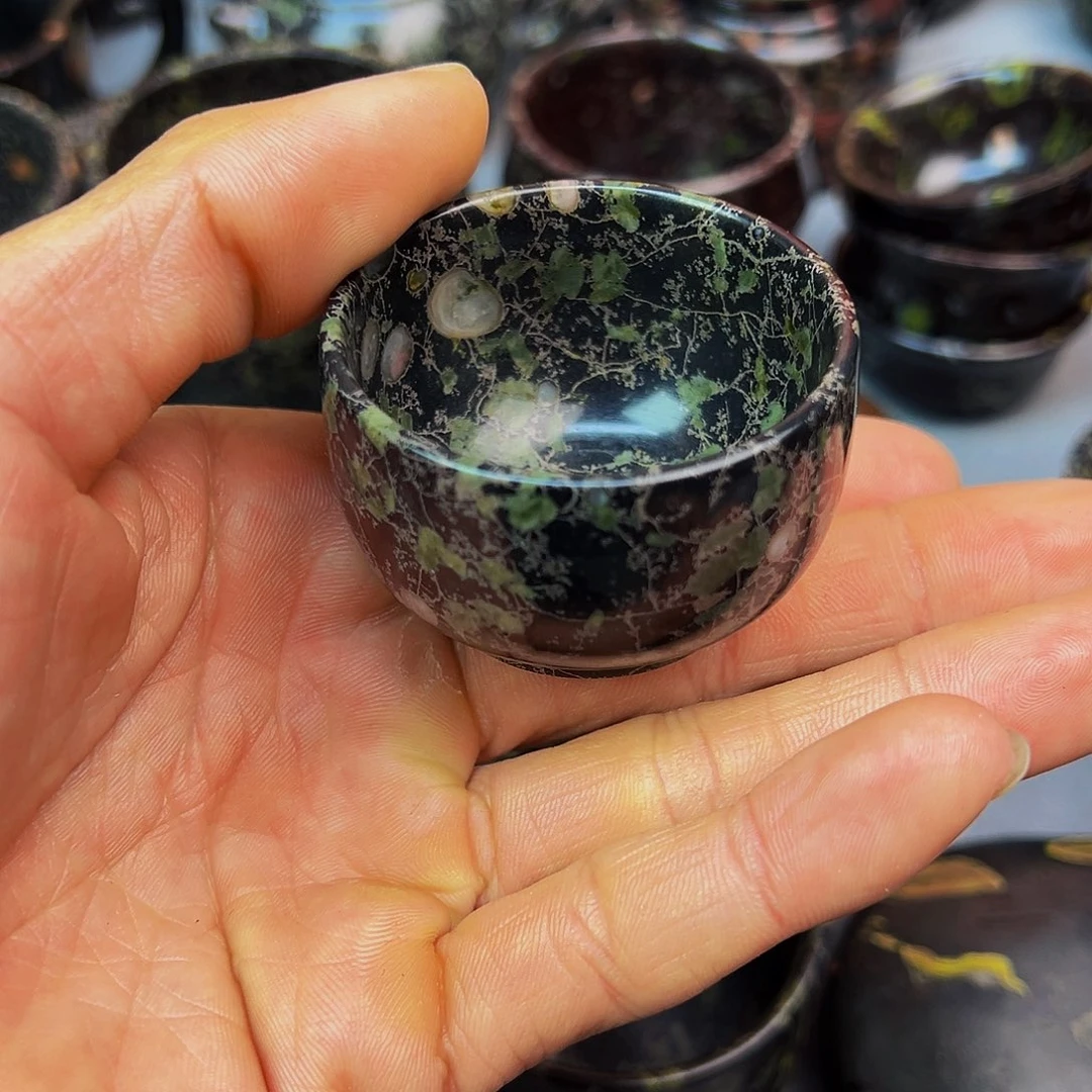 梅花玉鱼缸石茶周边微瑕不退不换