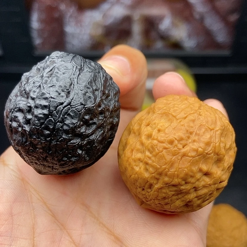 【闪购商品】把件文玩核桃39尺蛇皮元宝