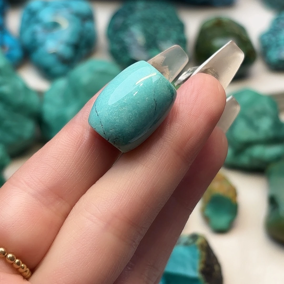 绿松石未镶嵌手链