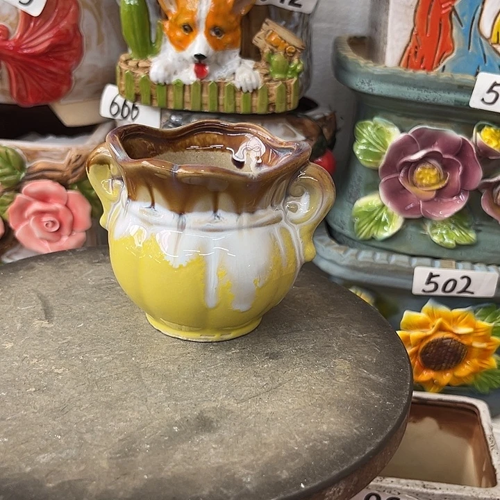 粗陶材质多肉花盆