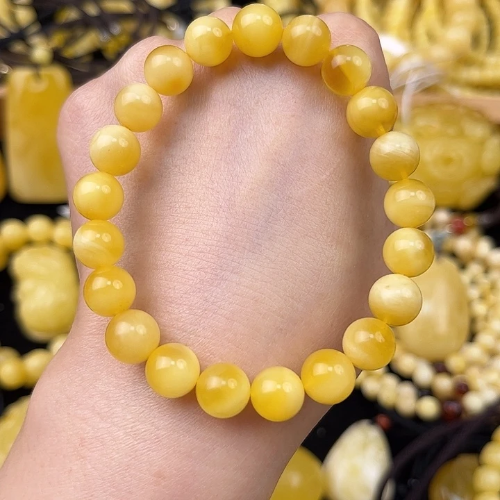 琥珀未镶嵌颈饰琥珀