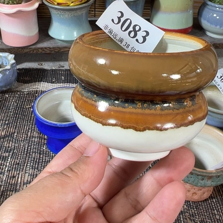 口6高6 手工花盆满30包邮