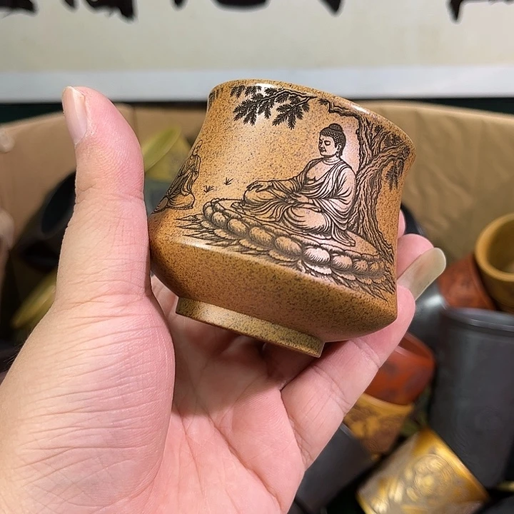 茶杯紫砂全手工紫砂主人杯