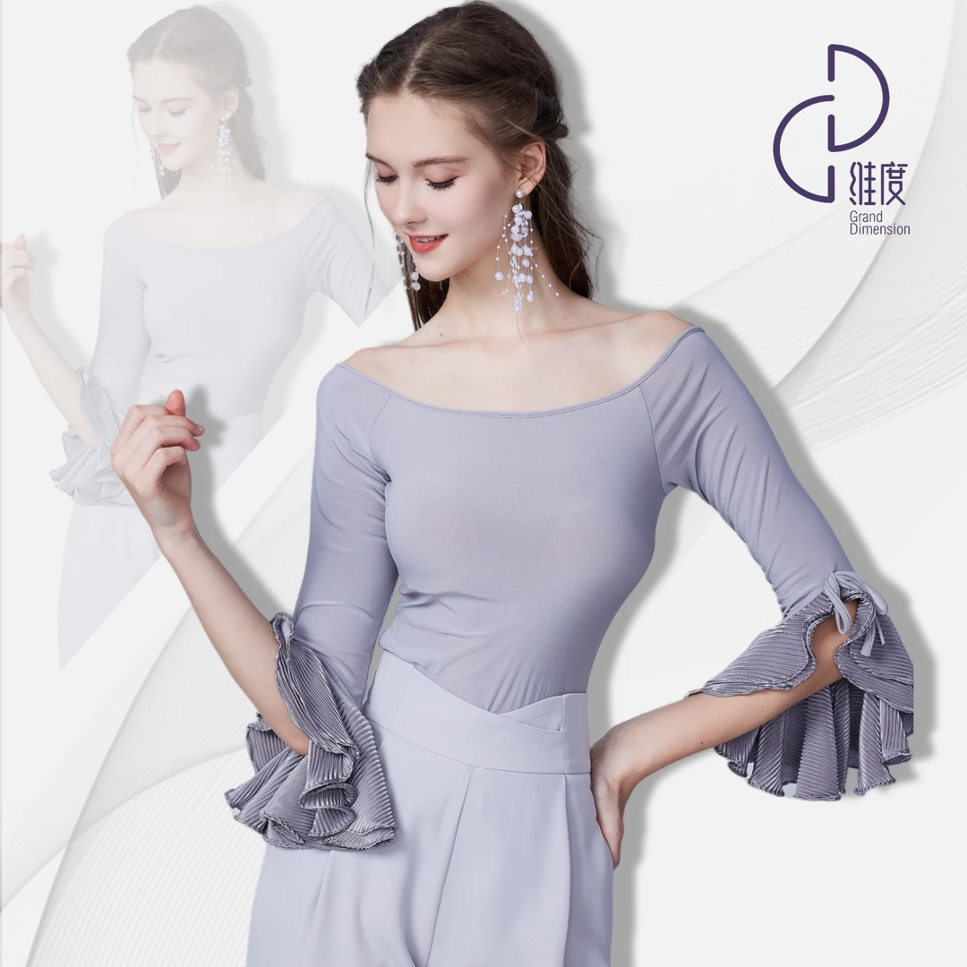 【维度舞服】Y473新品女士上衣摩登舞蹈服