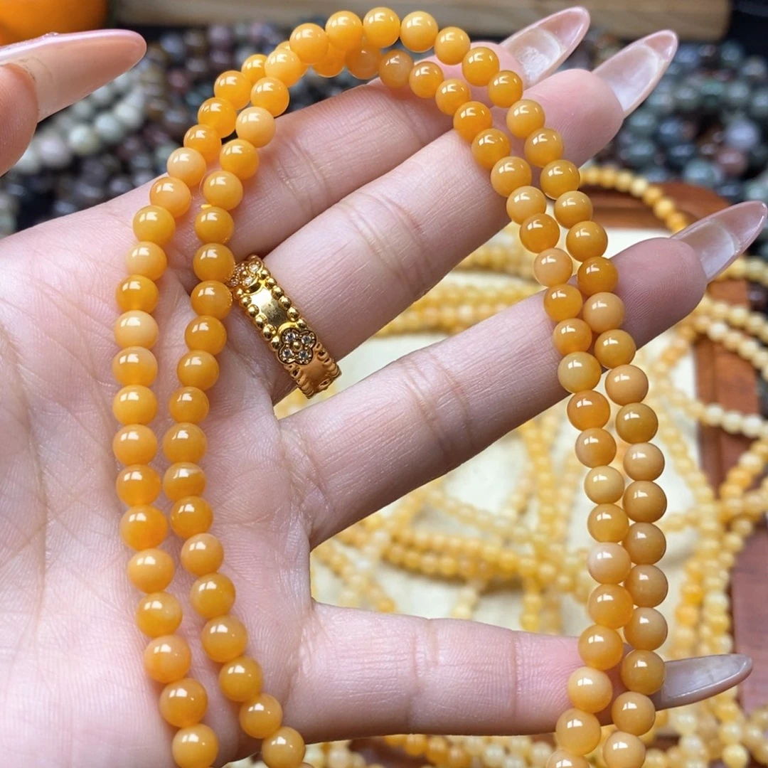 石英岩玉手链未镶嵌媛*.