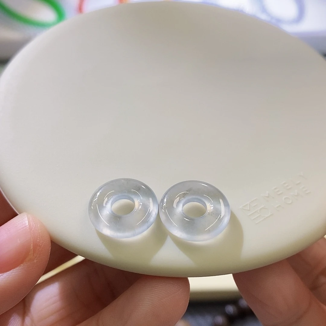 未镶嵌摆件翡翠甜甜圈