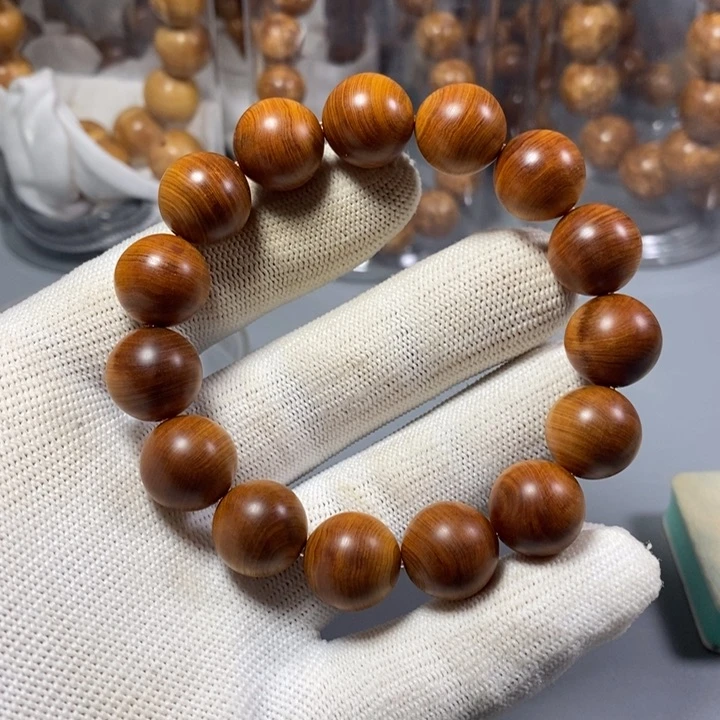 柏木手串/手链南太行陈化崖柏手串高红油1.45