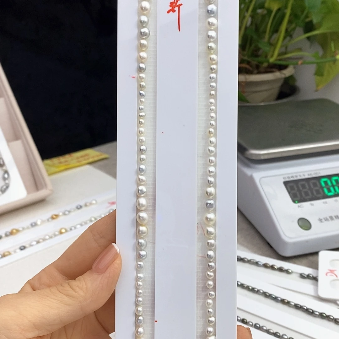 定制海水珍珠裸珠未镶嵌上新定金