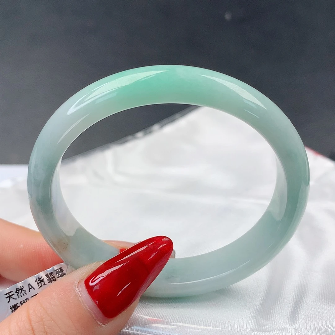 翡翠手镯未镶嵌19贵妃54