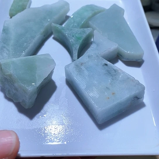 翡翠散珠边角料11
